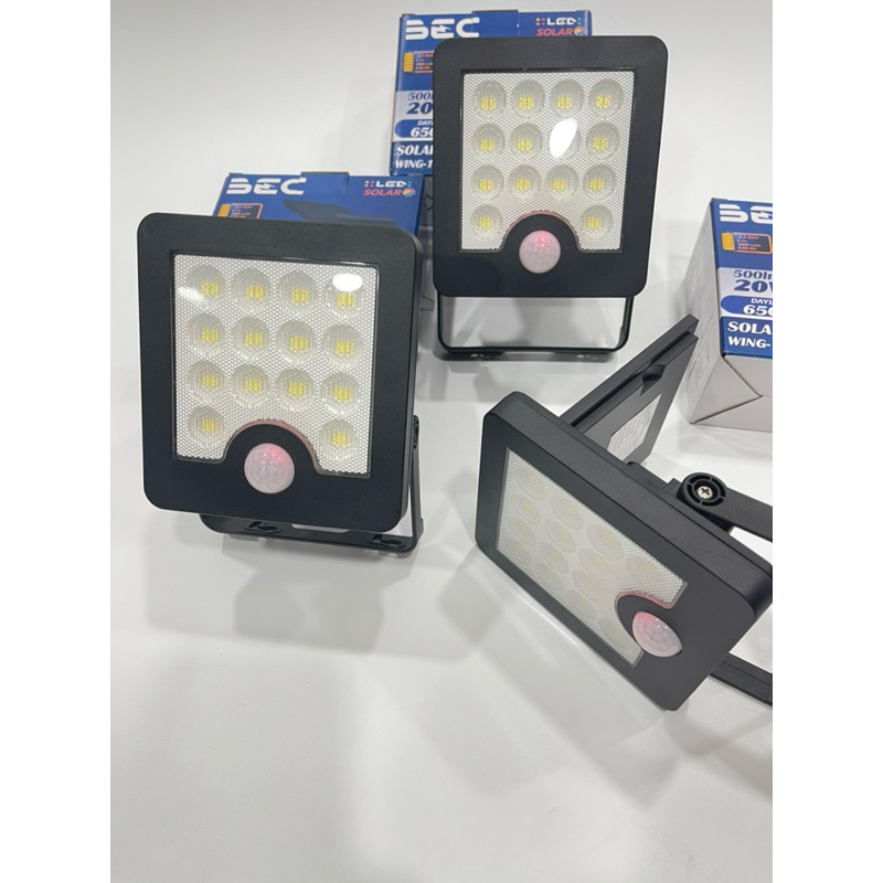 BECโคมไฟส่องสว่างขนาด20w.รุ่นWING-1BK-20W/6500K