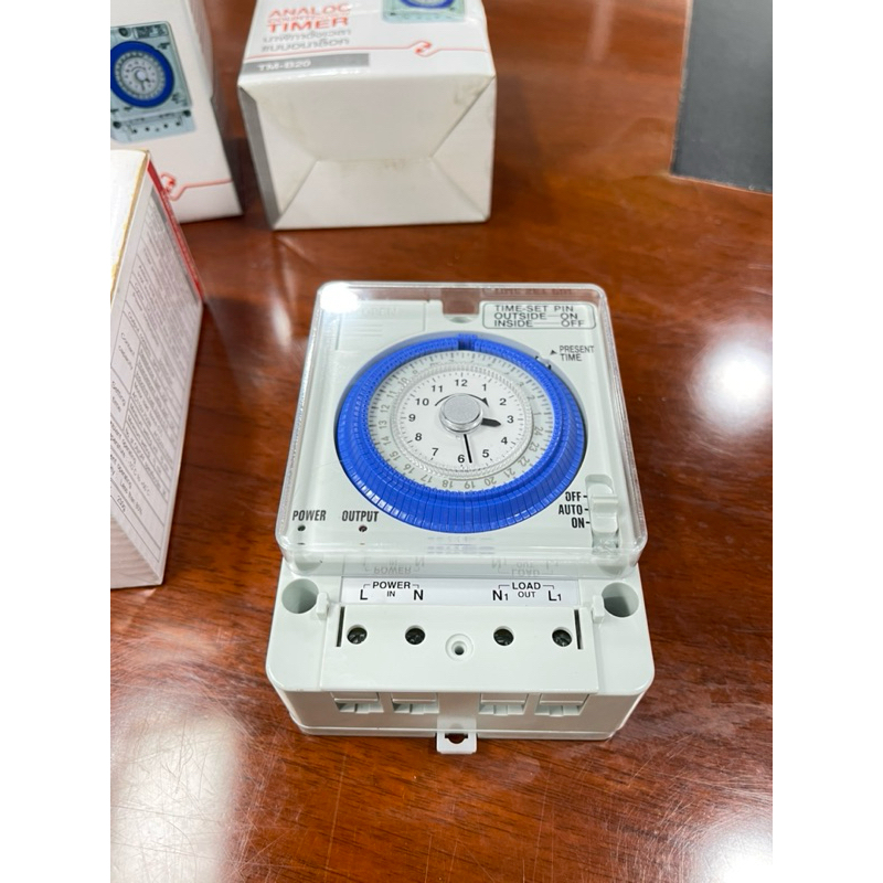 HACOนาฬิกาตั้งเวลาแบบอนาล็อครุ่นTM-B20