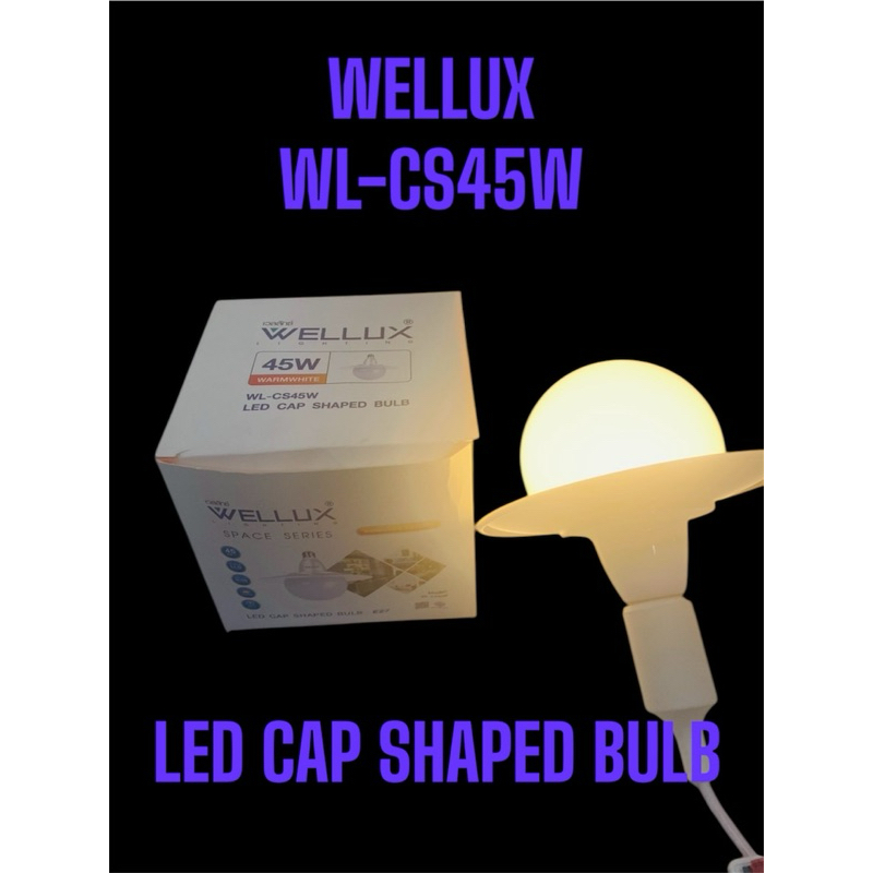 LED-CAP-SHARP-BULB-E27หลอดโคมแขวนUFO/E27เวลลักซ์(ขนาด45W,55W,65W)